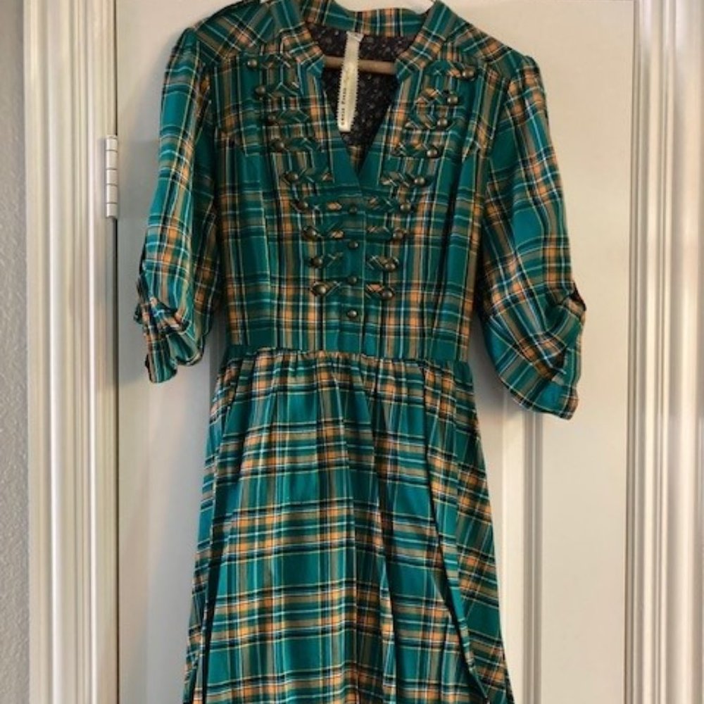 Uncle Frank Plaid Bubble Dress